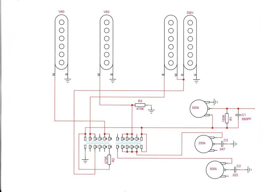 suhr standard pro wiring diagram hss