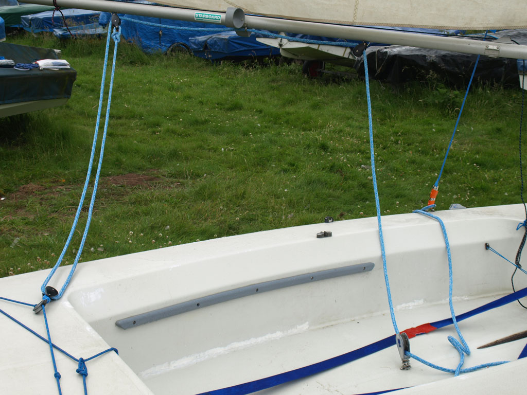 sunfish sailboat rigging diagram