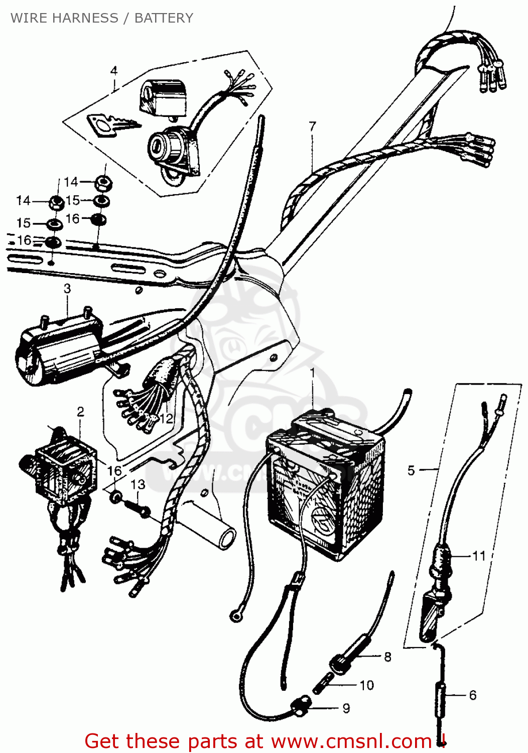 supercub wiring diagram