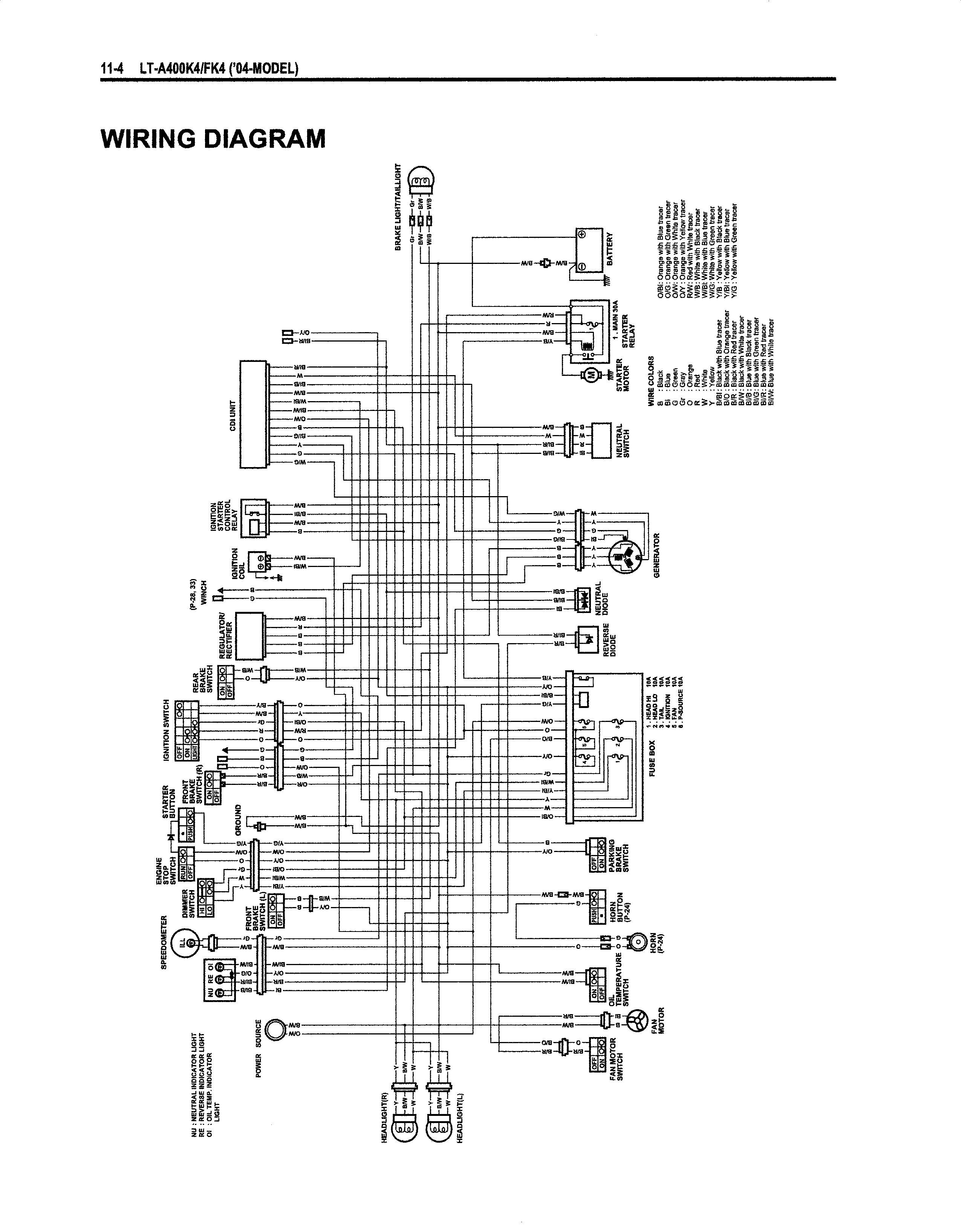 suzuki eiger 400 wiring diagram