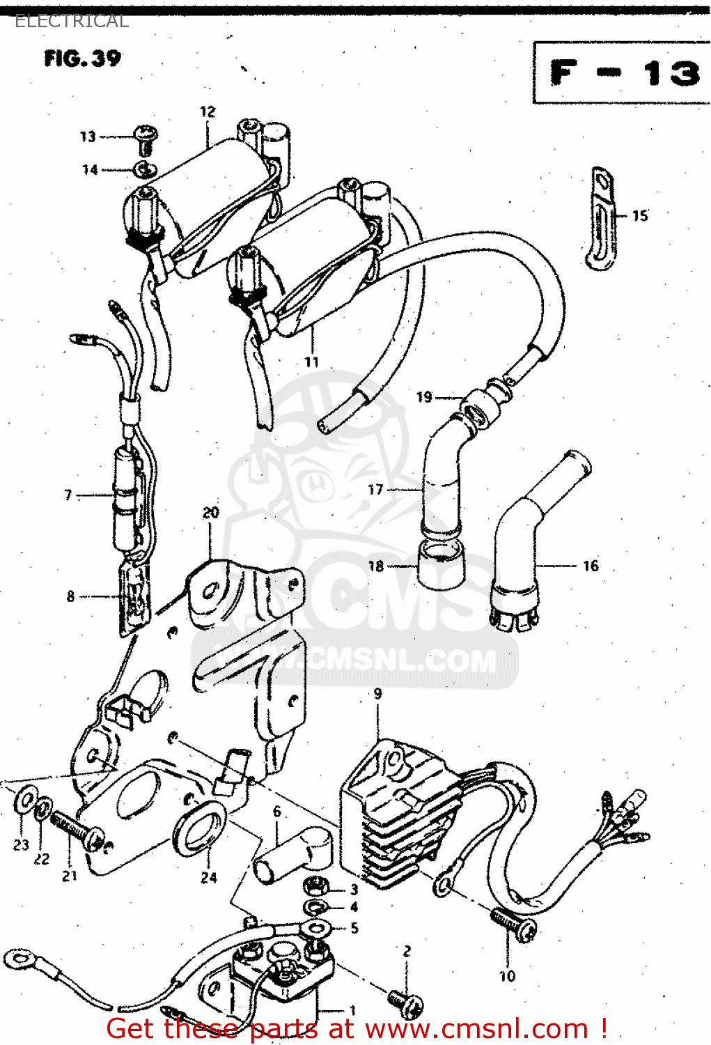 suzuki gs450 wiring diagram