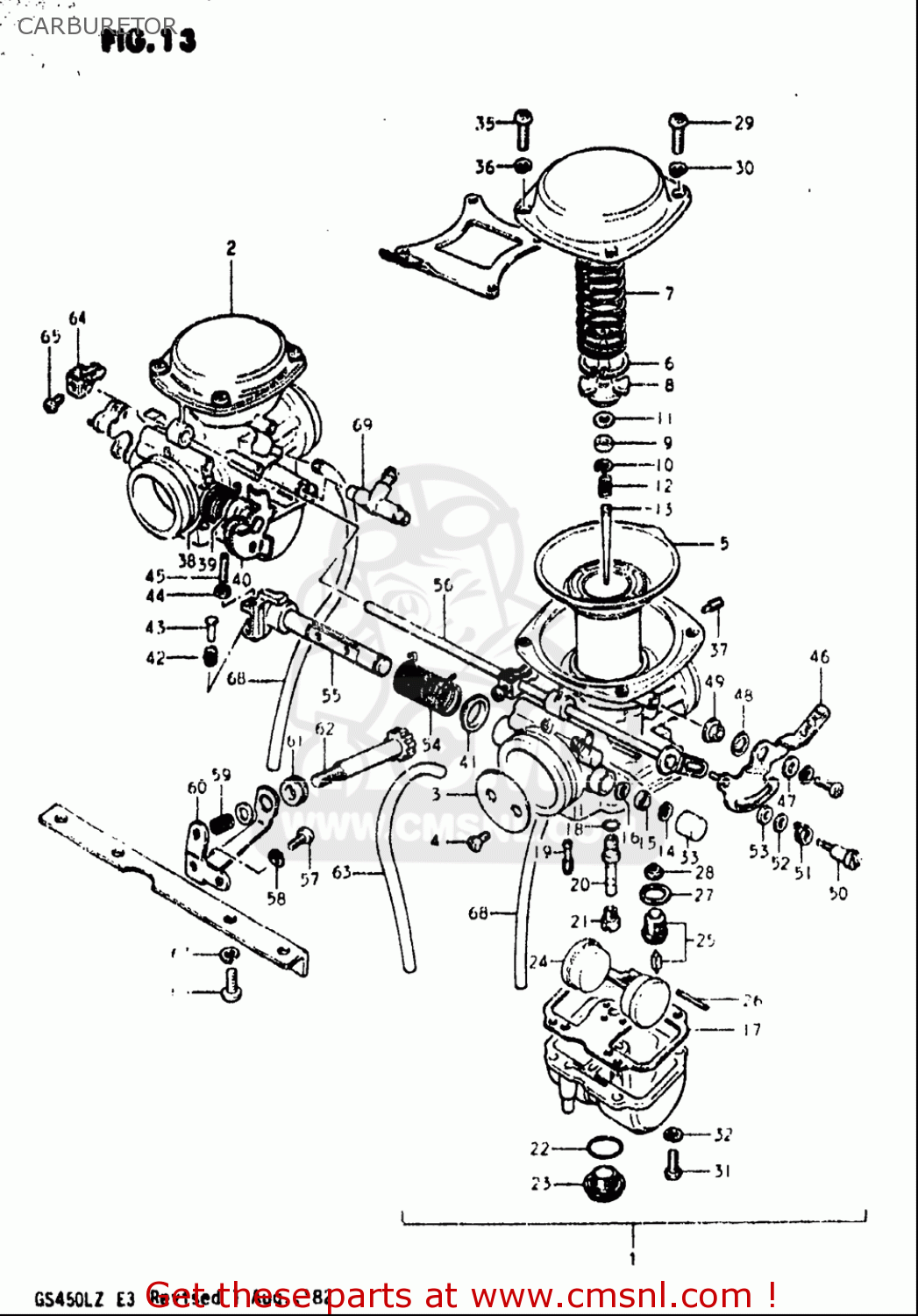 suzuki gs450l wiring diagram