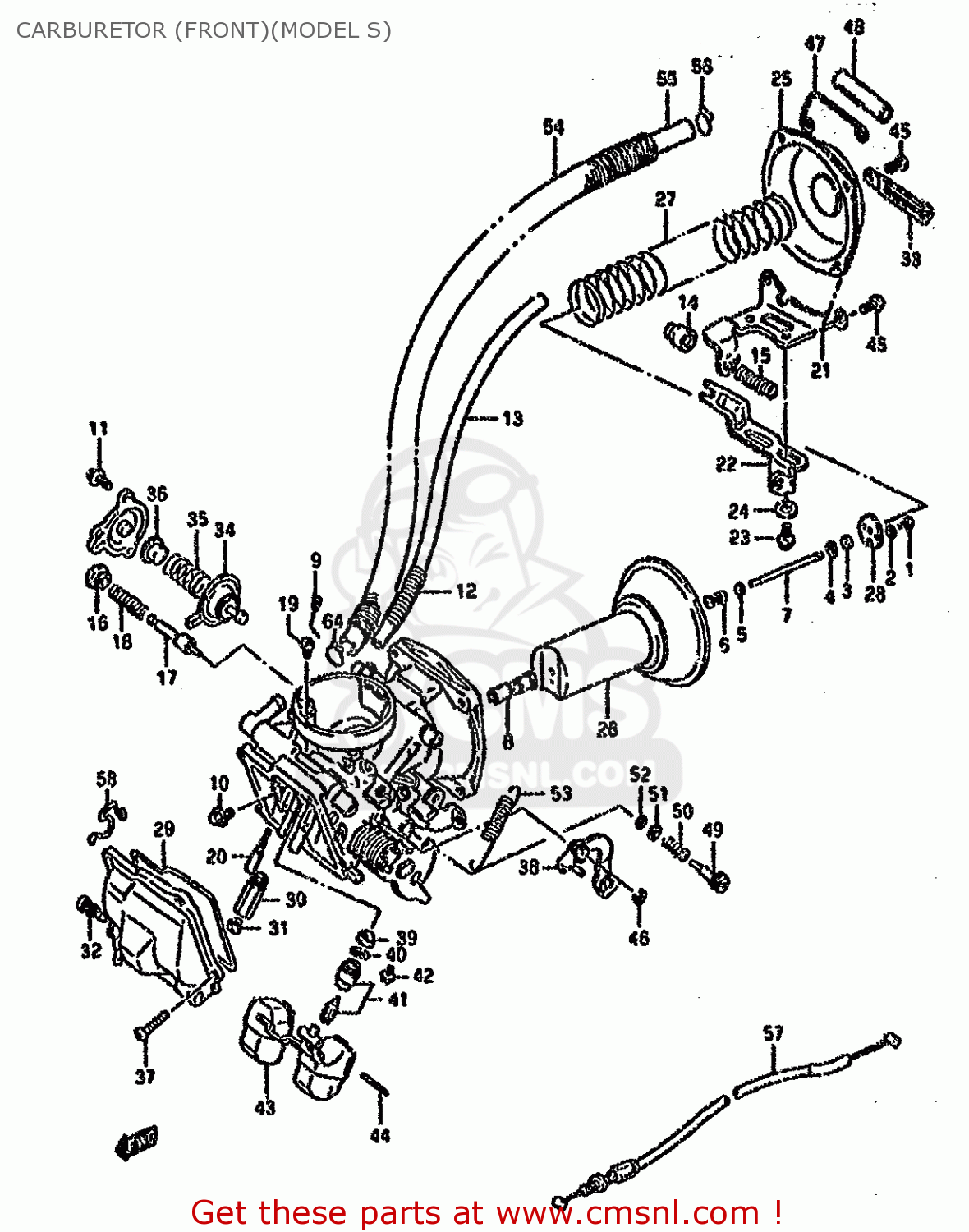 suzuki intruder 1400 carburetor diagram