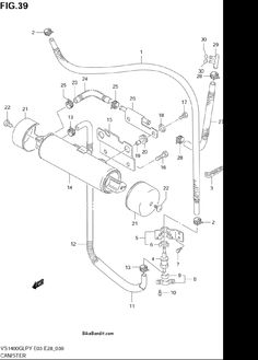 suzuki intruder 1400 carburetor diagram