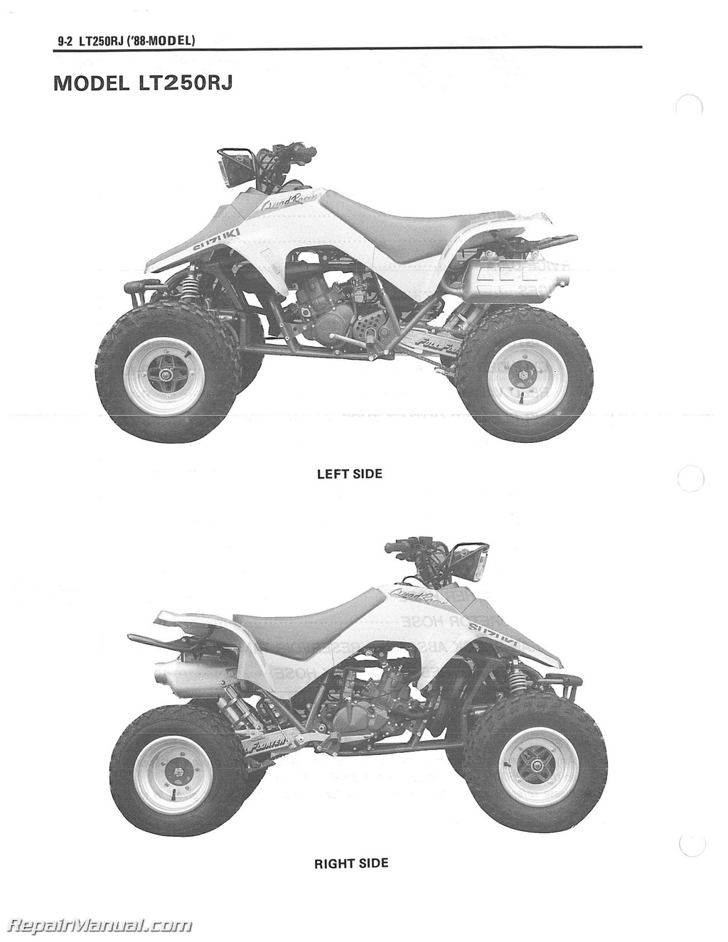 suzuki lt250r wiring diagram