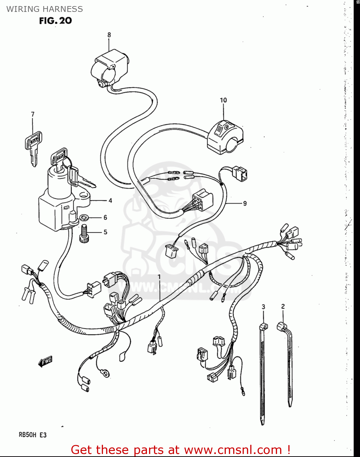 suzuki lt250r wiring diagram