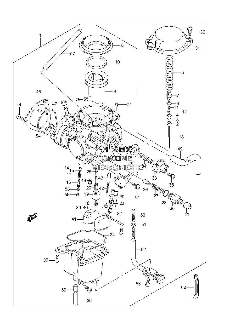 suzuki ltz 250 carburetor diagram