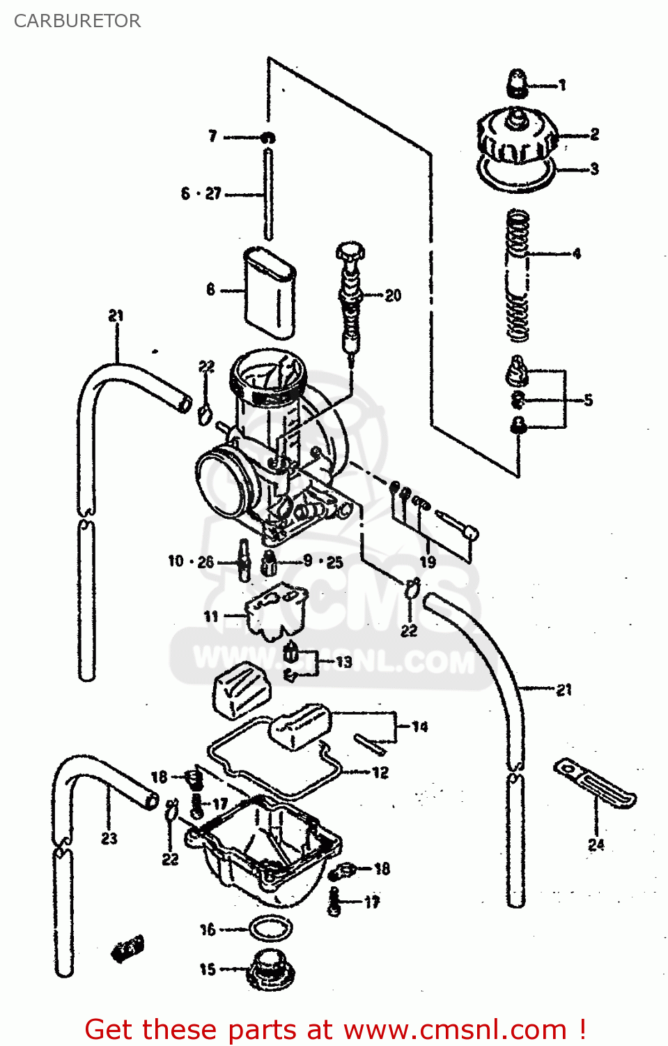 suzuki ozark 250 carburetor diagram