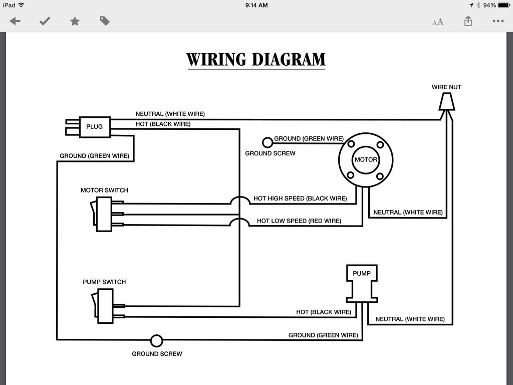 Swamp Cooler Motor Wiring Diagram