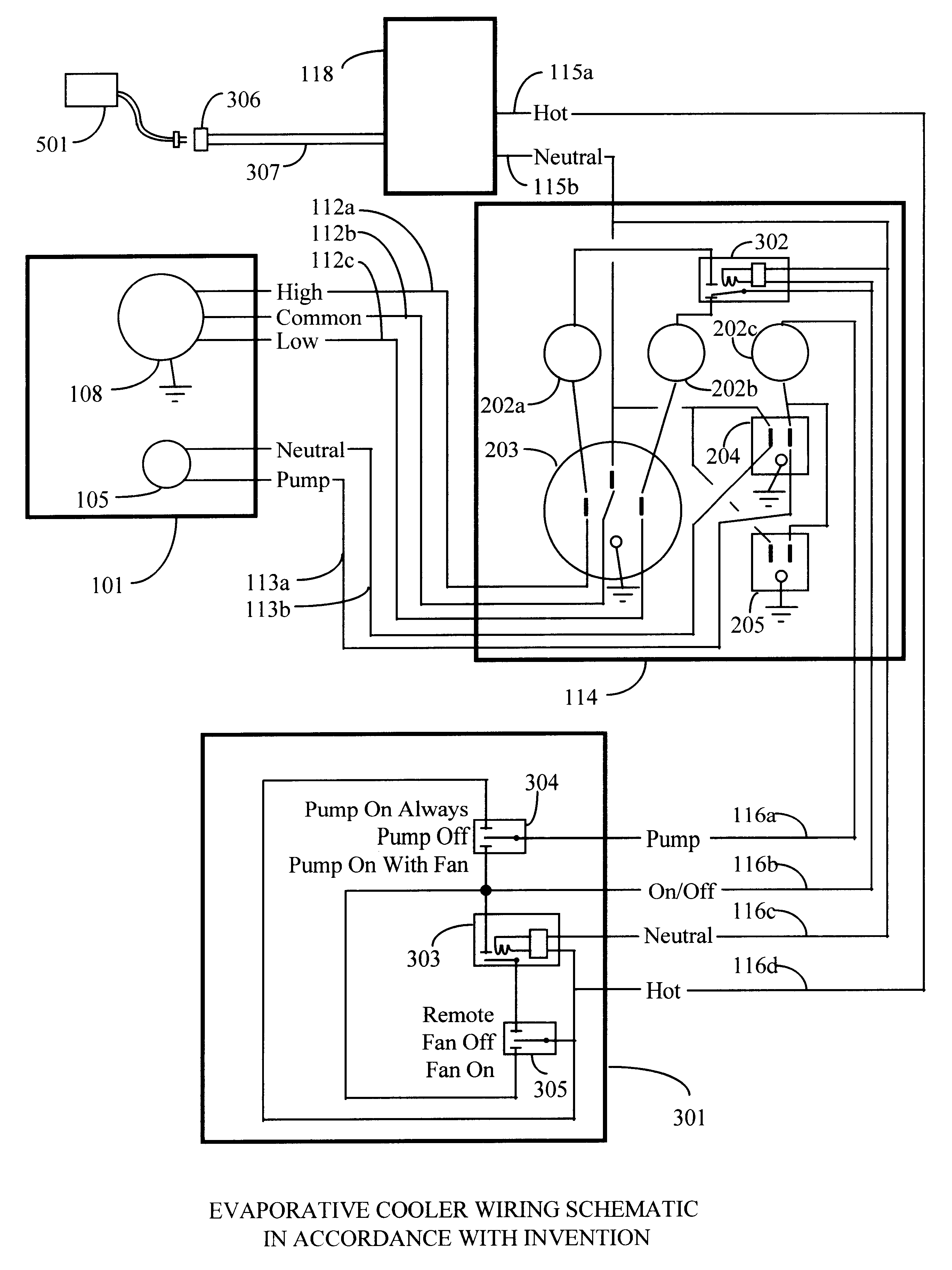 swamp cooler motor wiring diagram