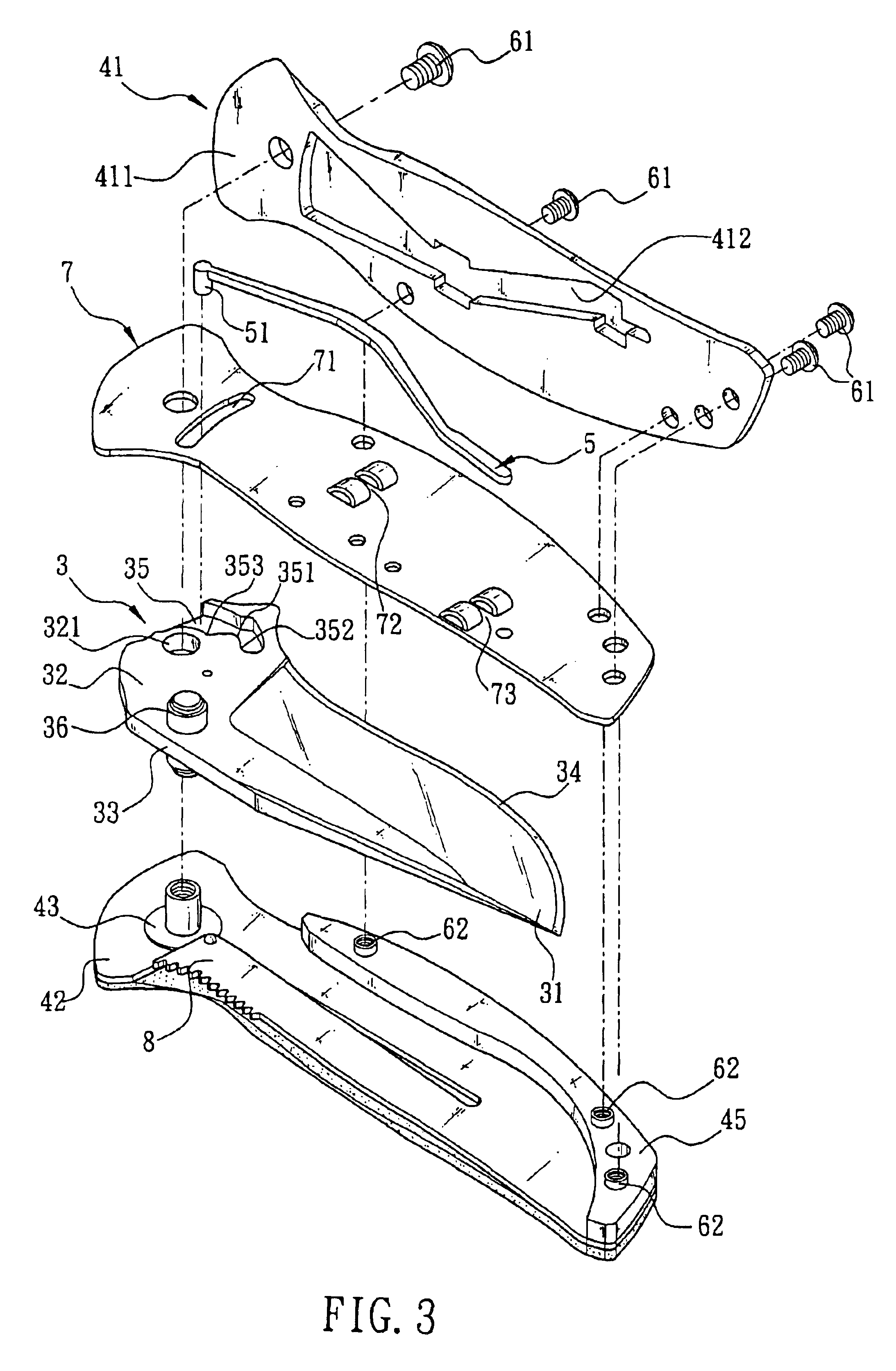 switchblade mechanism diagram