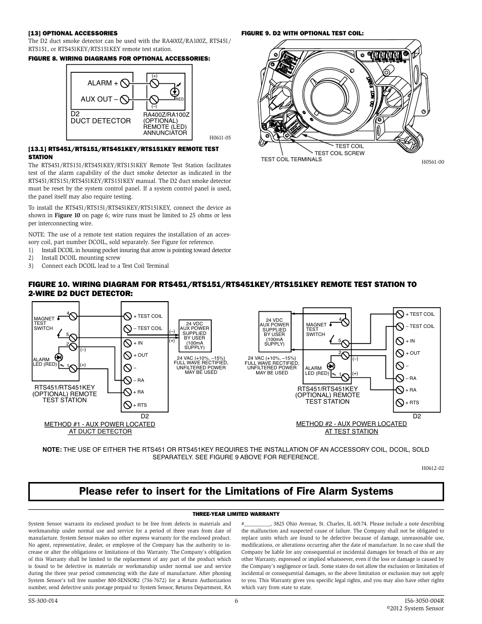 system sensor d4120 wiring diagram