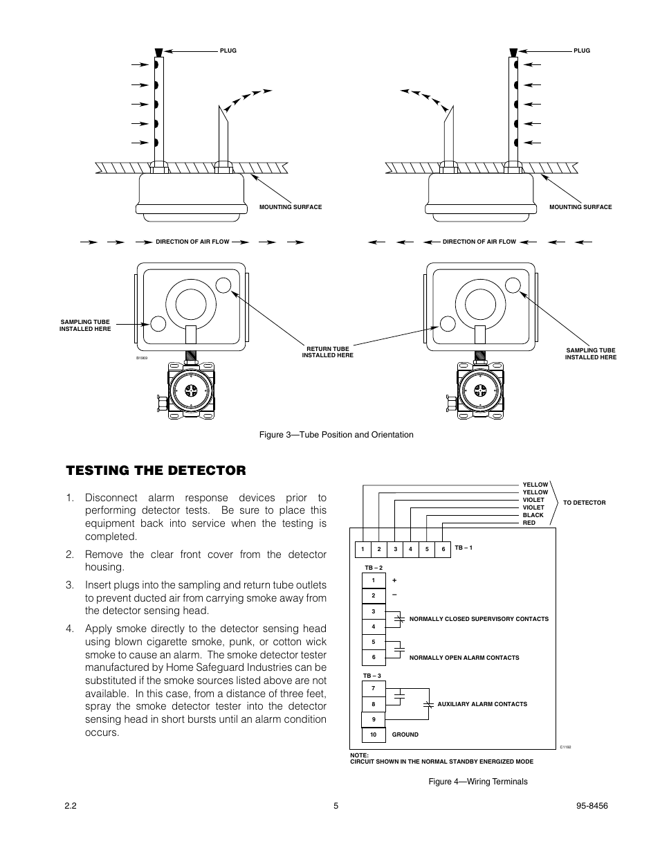 system sensor duct detector dh400acdc wiring diagram