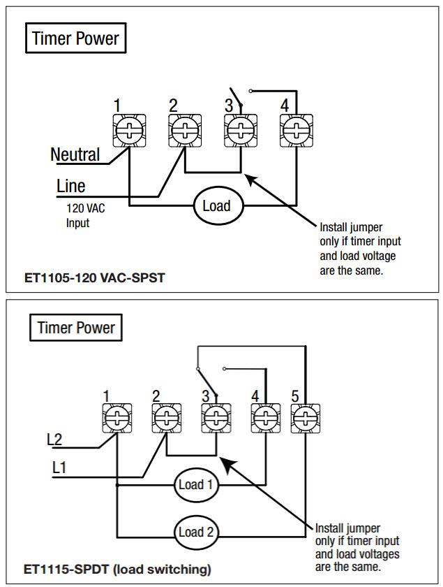 t103 timer wiring diagram