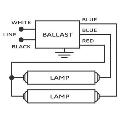 t12 fluorescent light wiring diagram