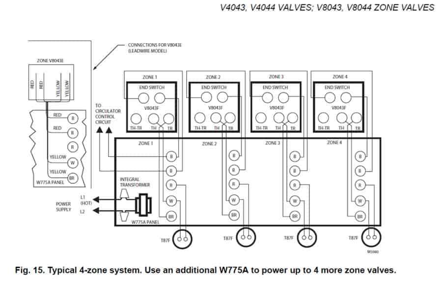 taco sr504-4 wiring diagram