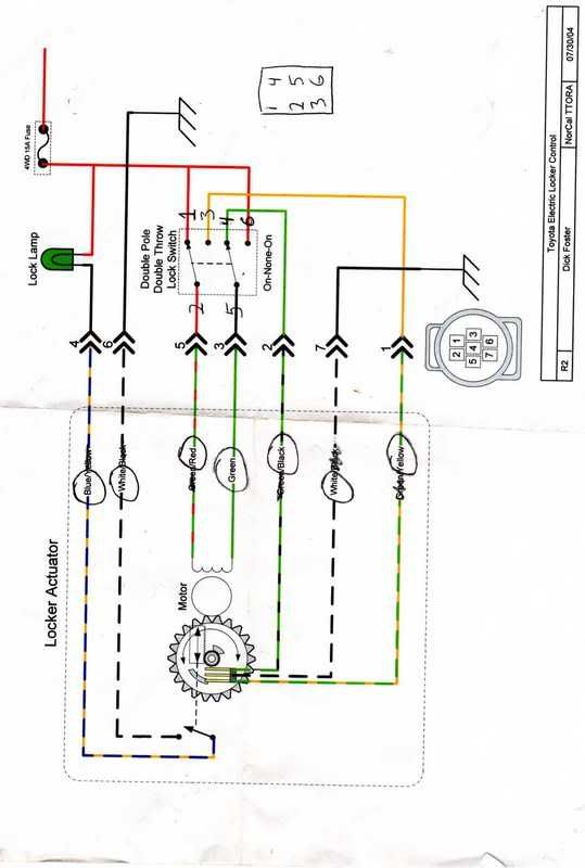 tacoma e locker wiring diagram