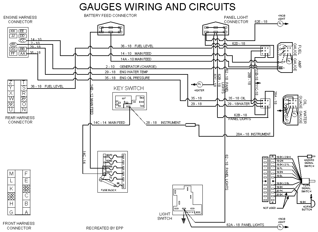 tailight wiring diagram 1971 international 800b scout