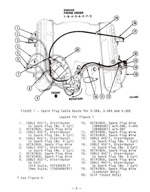 tailight wiring diagram 1971 international 800b scout