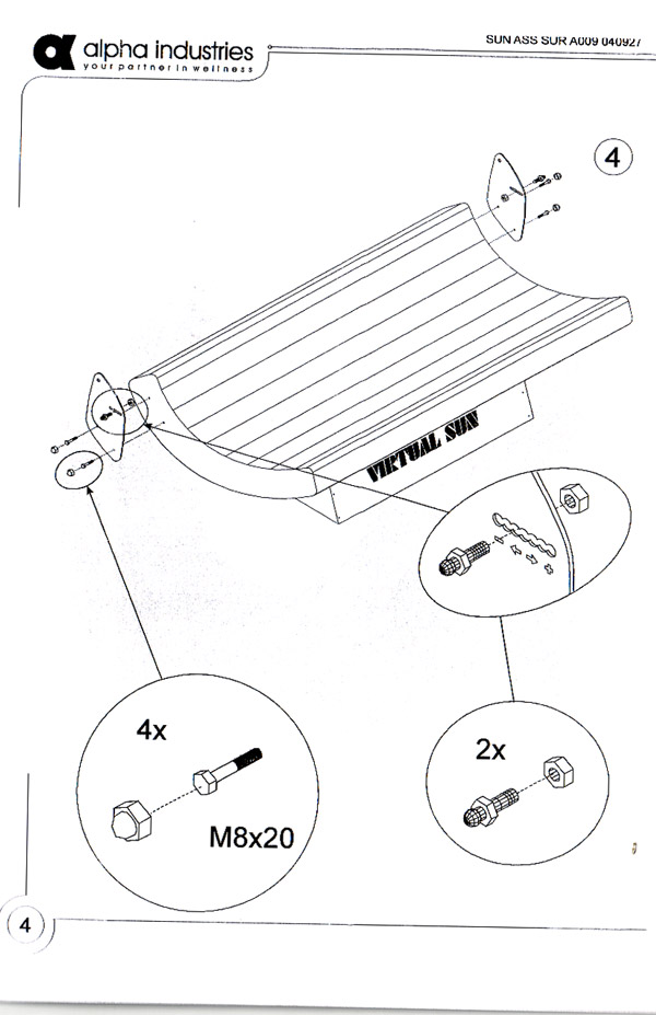tanning bed wiring diagram