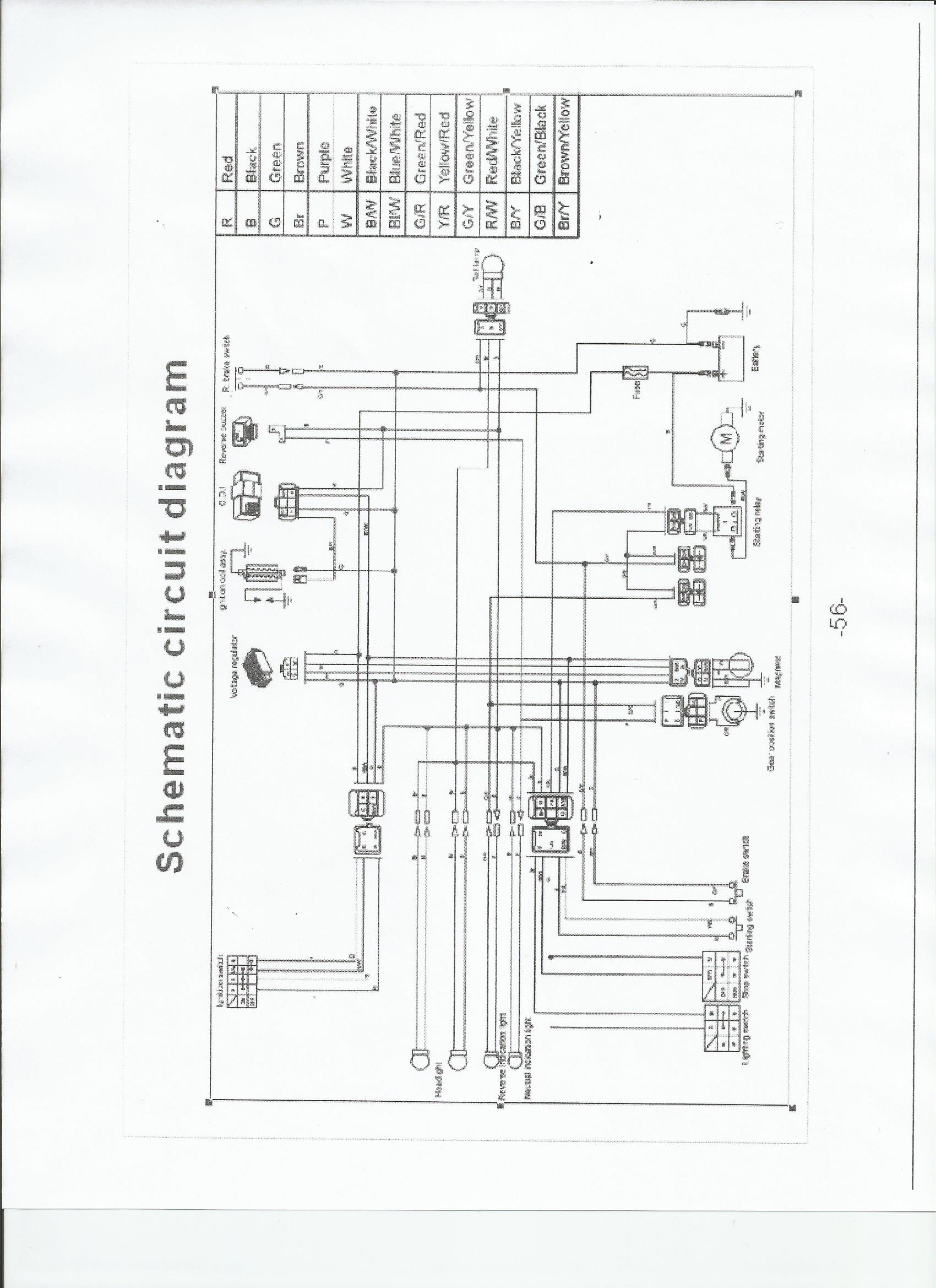 taotao 110cc atv wiring diagram