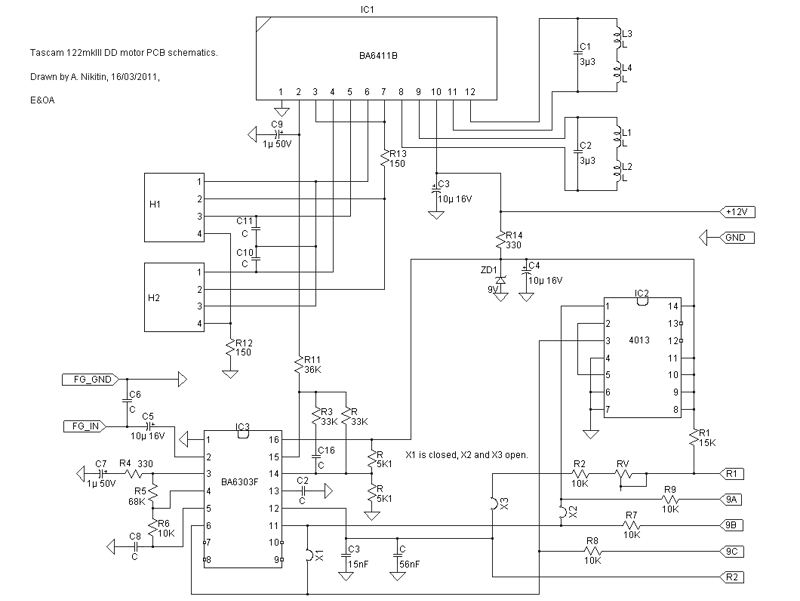 tascam mf-p01 wiring diagram