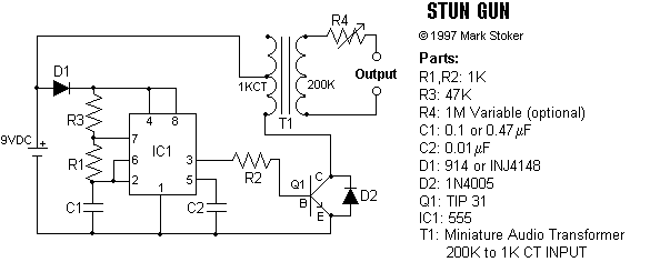 taser wiring diagram