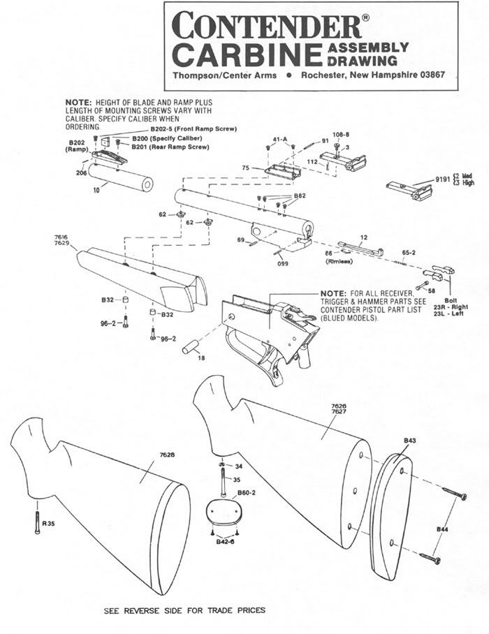 tc contender parts diagram