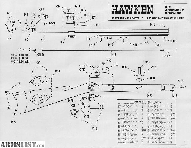 tc contender parts diagram