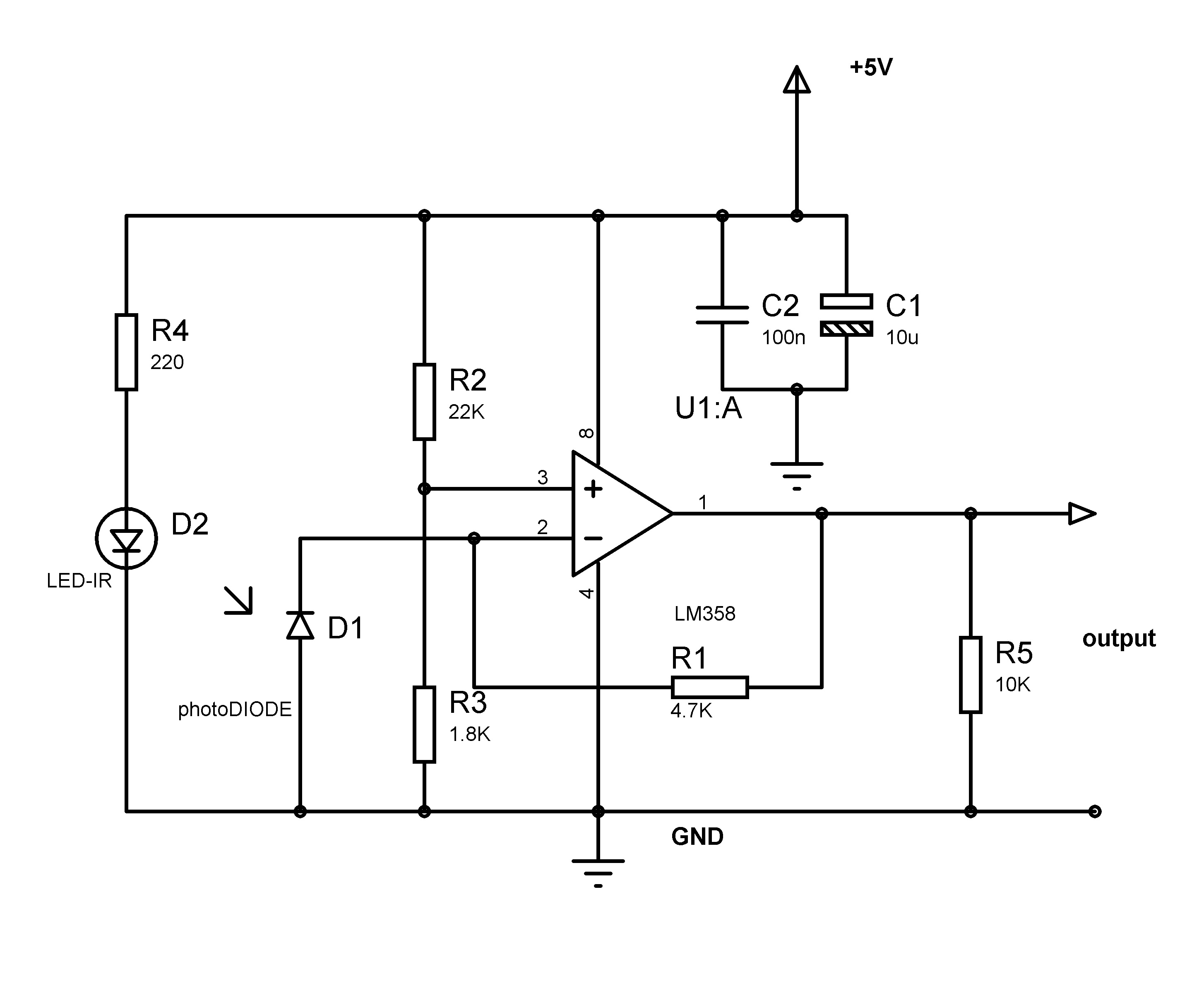 tcrt5000 wiring diagram