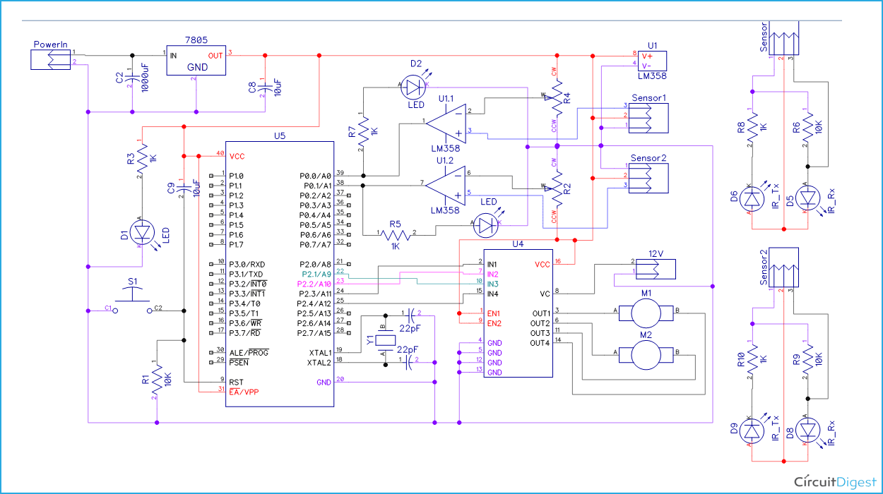 tcrt5000 wiring diagram