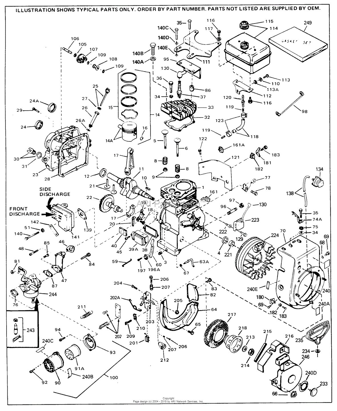 Tecumseh Engine Model Tvm220 Wiring Diagram
