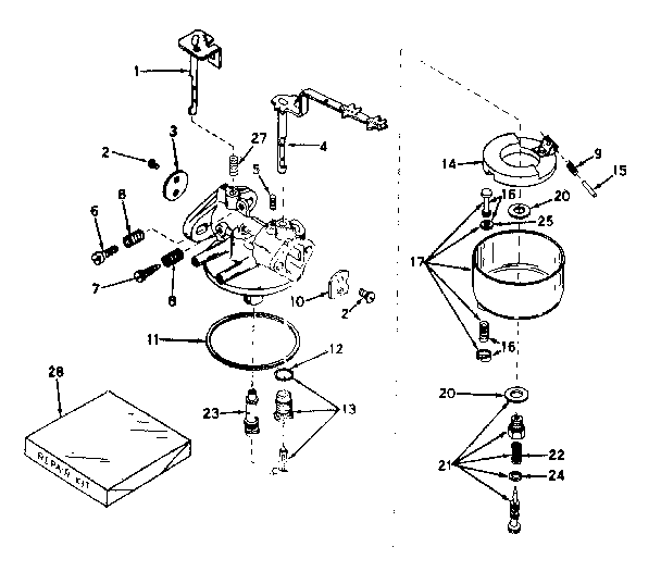 tecumseh hm80 carburetor diagram