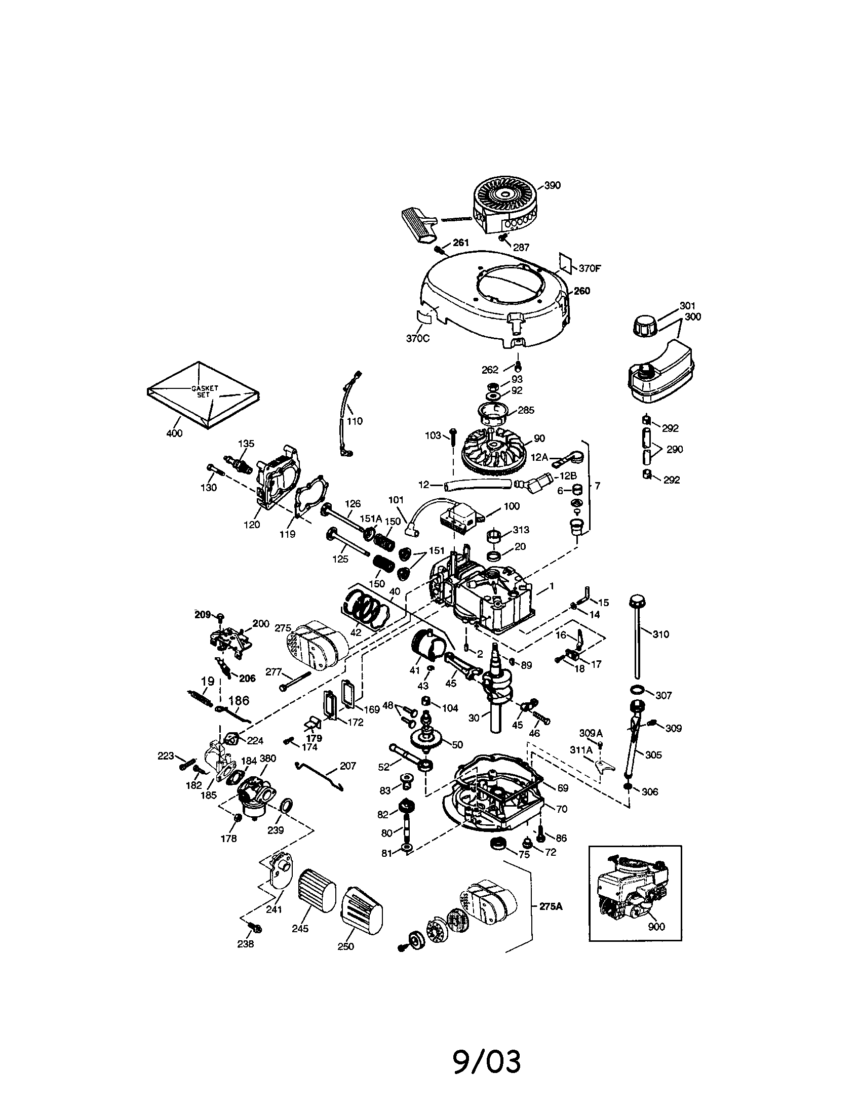 tecumseh lev120 parts diagram