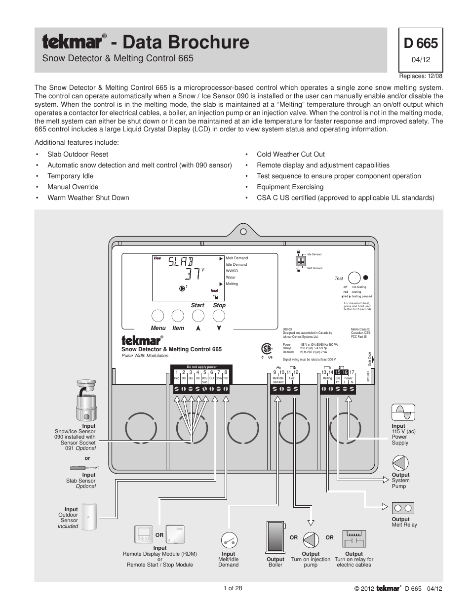 tekmar 256 wiring diagram