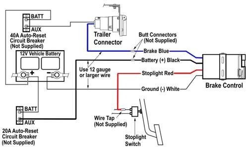 tekonsha voyager electric brake controller wiring diagram