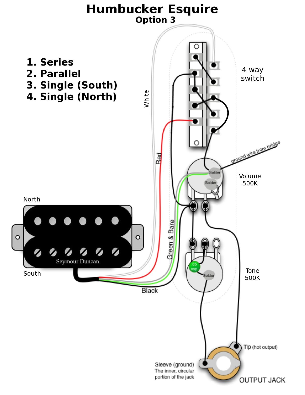 telecaster esquire wiring diagram