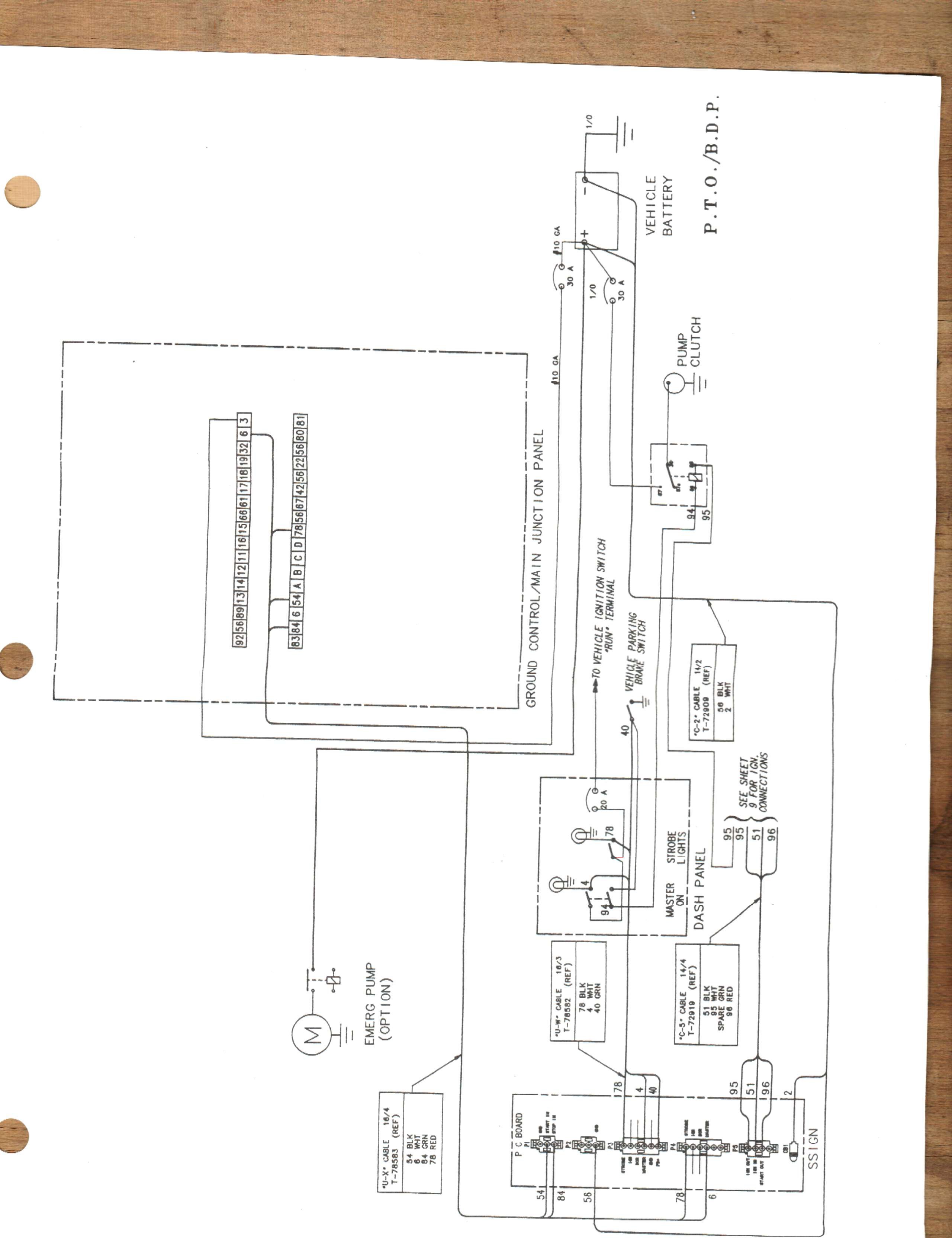 telsta bucket truck wiring diagram