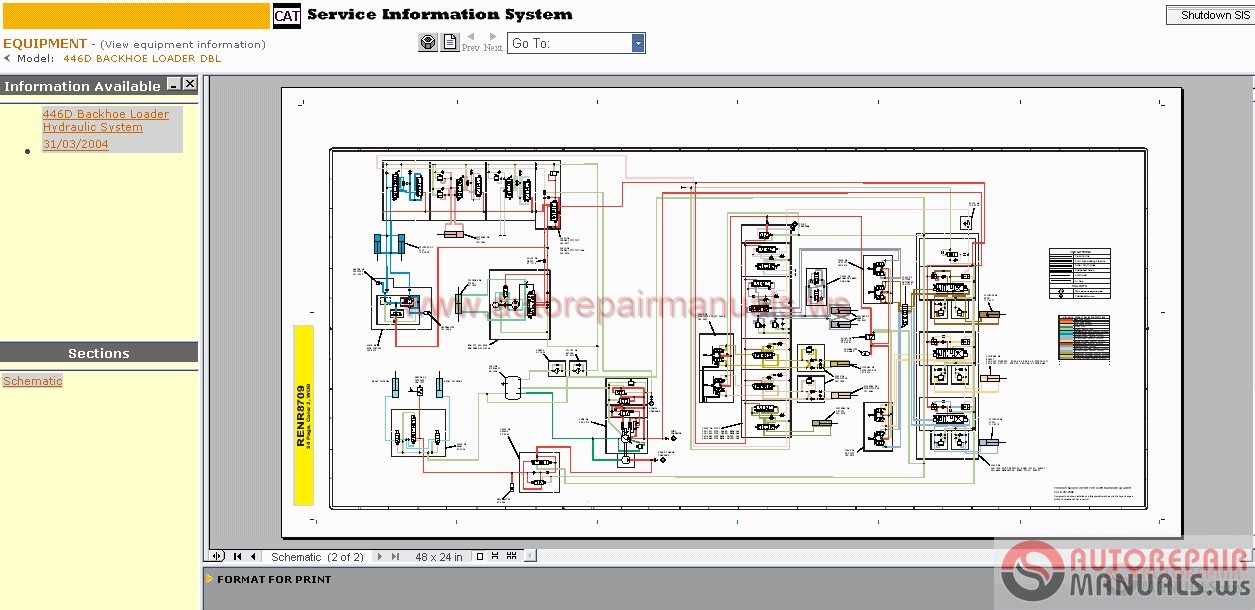 terex rs445c reclaimer wiring diagram