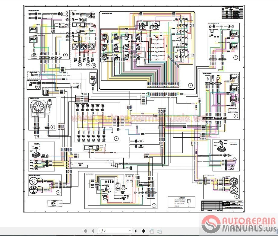 terex tb60 wiring diagram