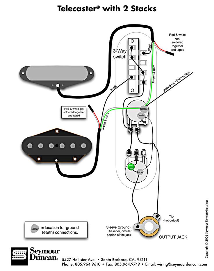texas special telecaster pickups wiring diagram