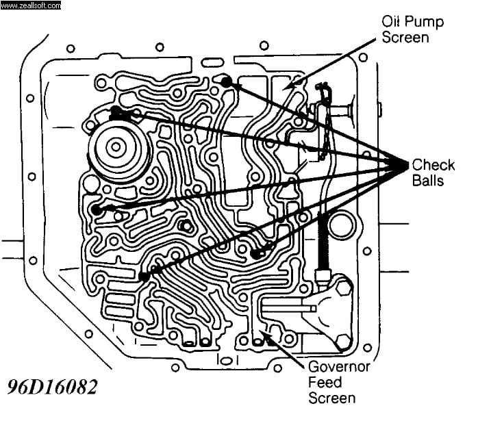 th350 transmission parts diagram