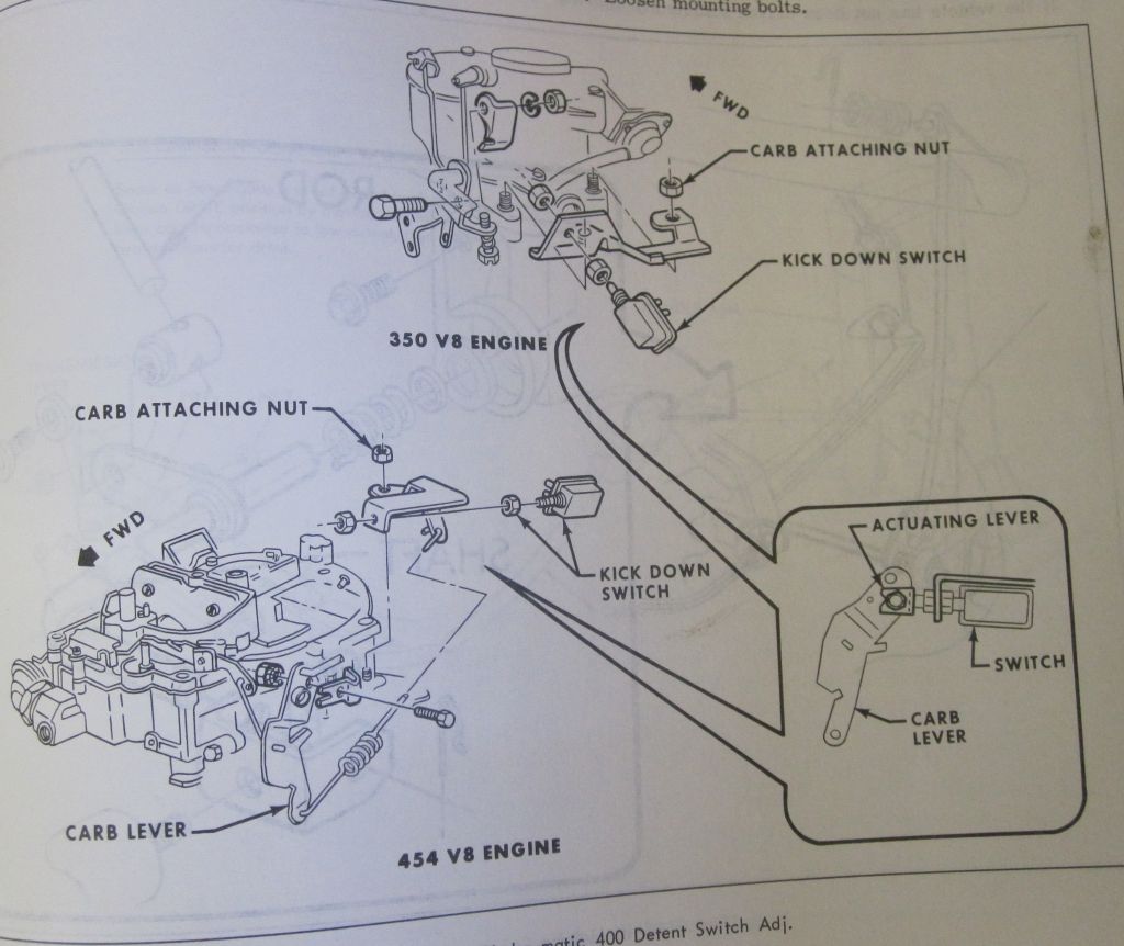 th400 kickdown switch wiring