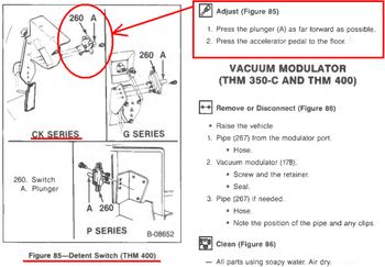 th400 kickdown wiring diagram