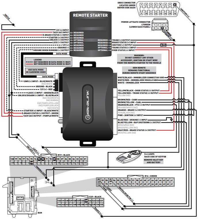 the install bay 12vdc 30/40a with harness wiring diagram