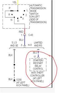 theft deterent wiring diagram on 2006 pontiac torrent