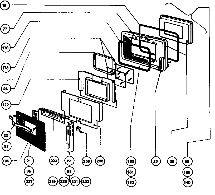 thermador parts diagram