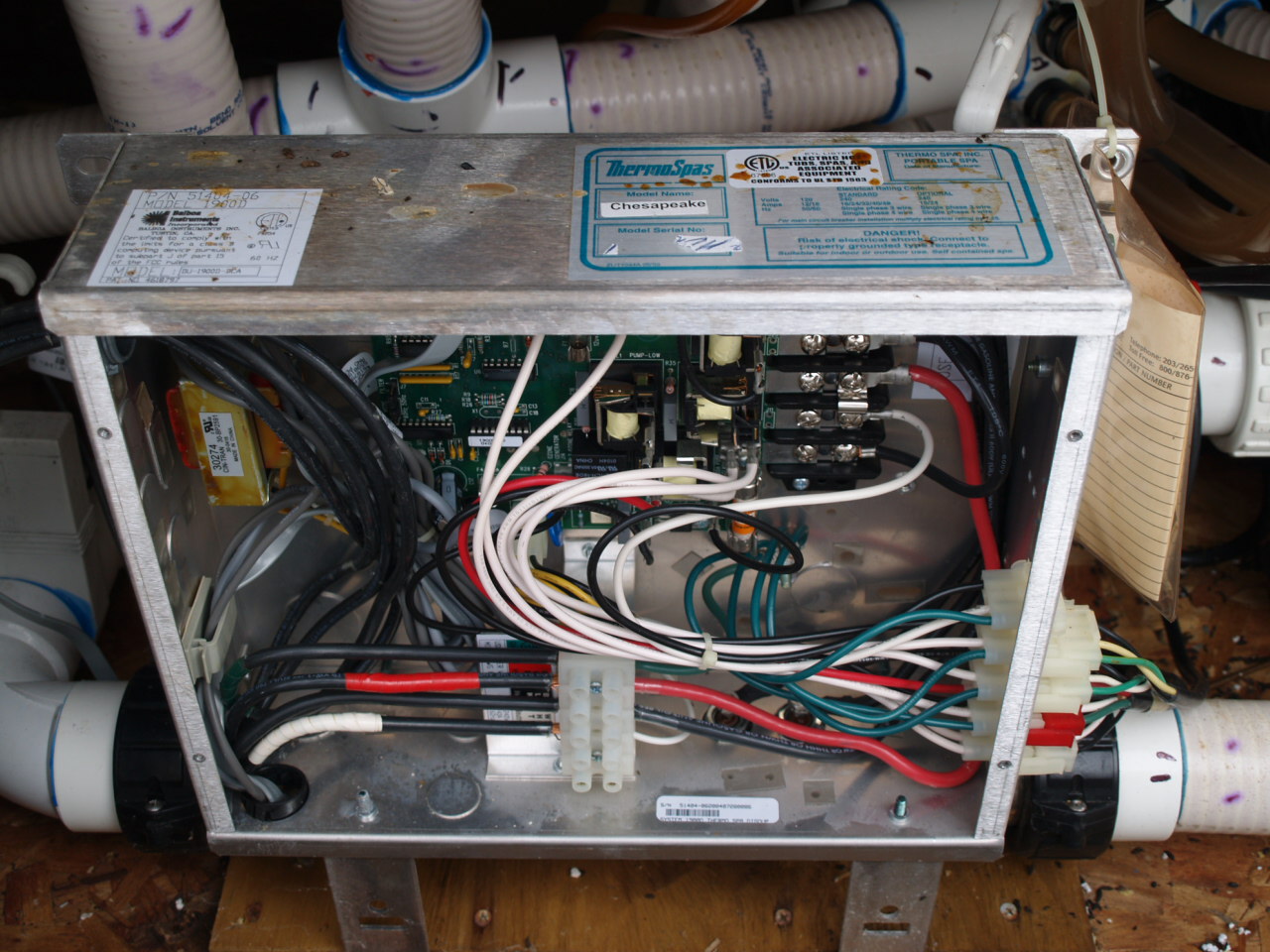 thermospa 2000d wiring diagram