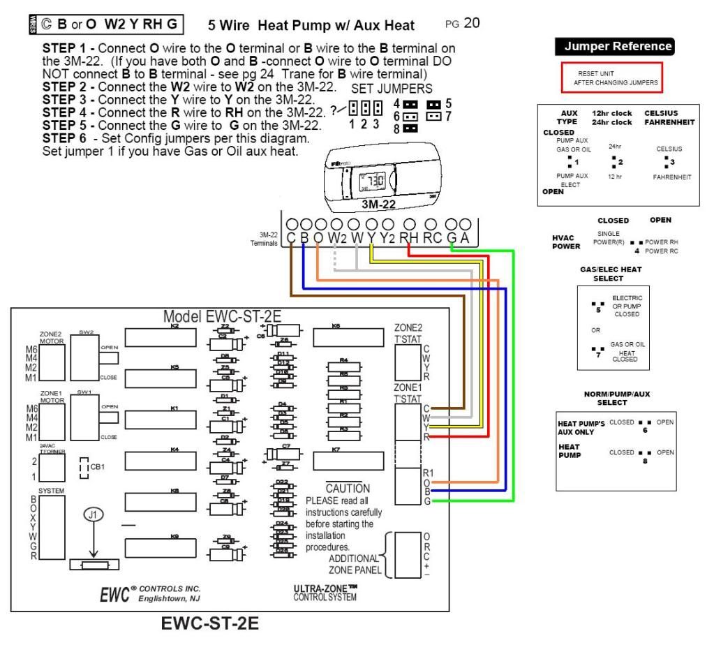 thermostat wiring diagram rth2510