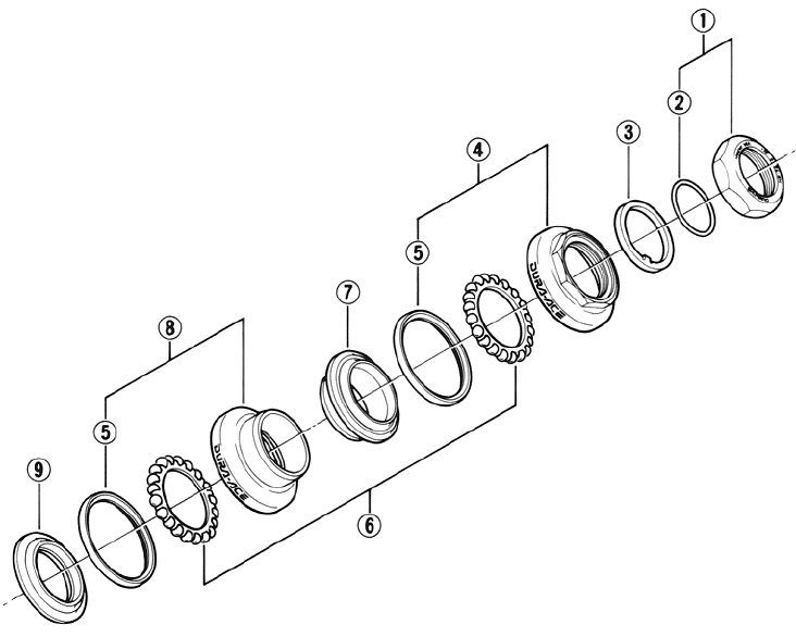 threaded headset diagram